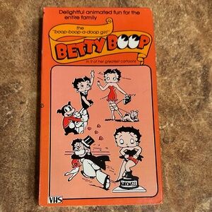 Betty Boop VHS Tape